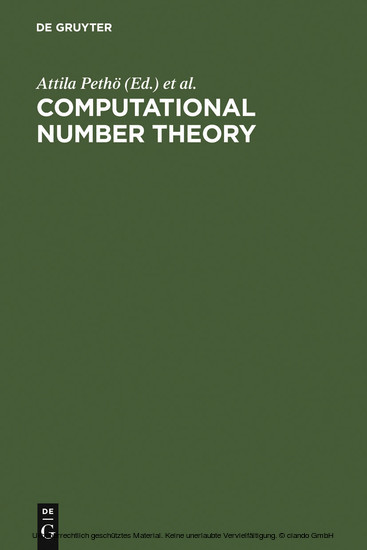 Computational Number Theory main product photo