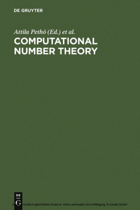 Computational Number Theory
