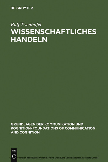 Wissenschaftliches Handeln main product photo