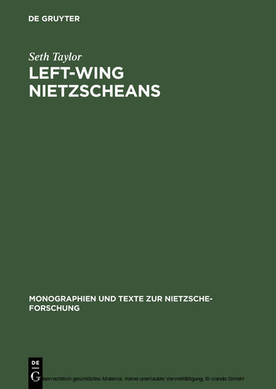 Left-Wing Nietzscheans main product photo