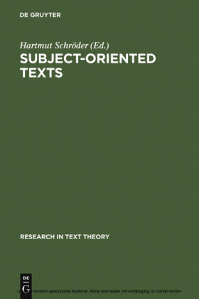 Subject-oriented Texts