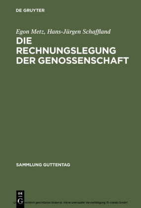 Die Rechnungslegung der Genossenschaft