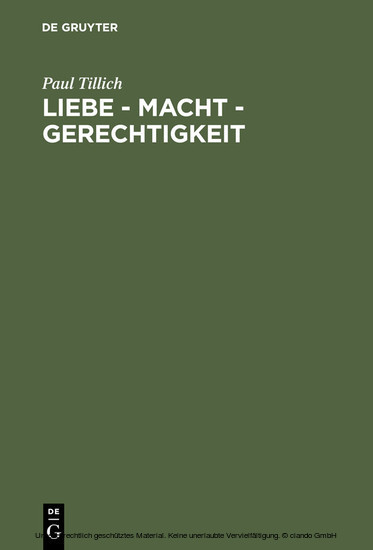 Liebe - Macht - Gerechtigkeit main product photo