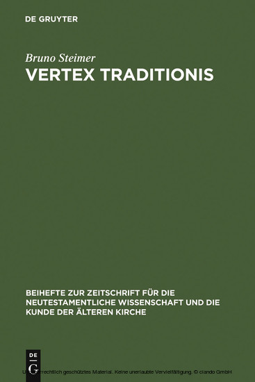 Vertex Traditionis main product photo