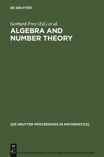 Algebra and Number Theory main product photo