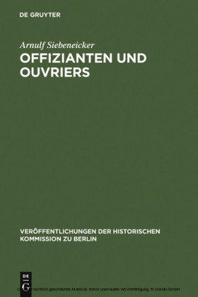 Offizianten und Ouvriers