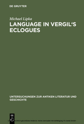 Language in Vergil's Eclogues