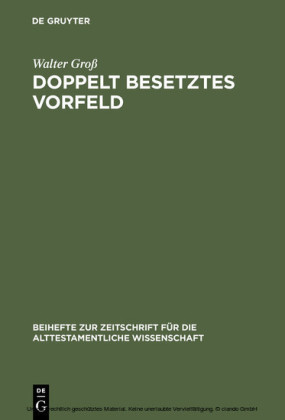 Doppelt besetztes Vorfeld