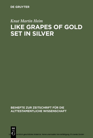 Like Grapes of Gold Set in Silver main product photo