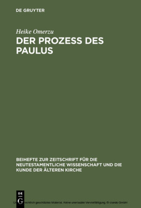 Der Prozeß des Paulus