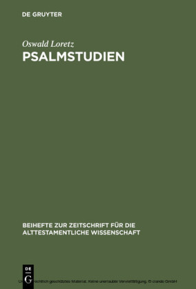 Psalmstudien