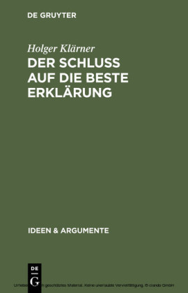 Der Schluß auf die beste Erklärung