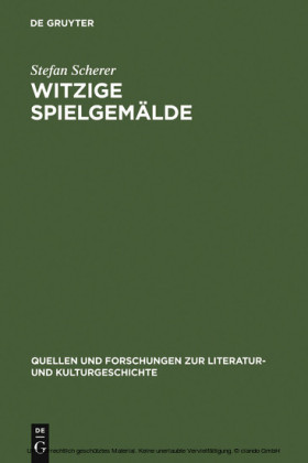 Witzige Spielgemälde