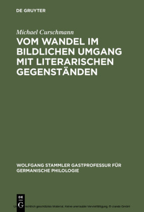 Vom Wandel im bildlichen Umgang mit literarischen Gegenständen