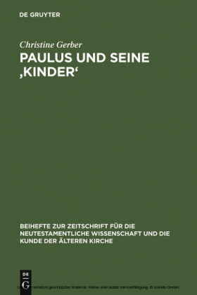 Paulus und seine 'Kinder'