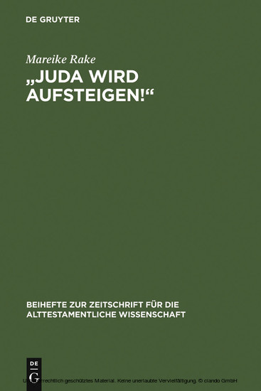 'Juda wird aufsteigen!' main product photo