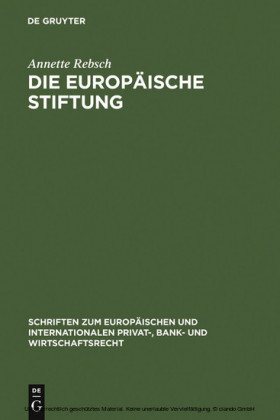 Die Europäische Stiftung