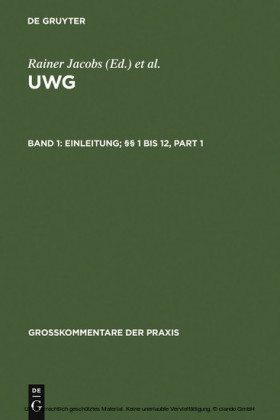 Einleitung; 1 bis 12