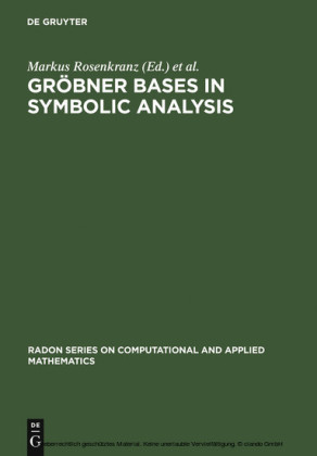 Gröbner Bases in Symbolic Analysis