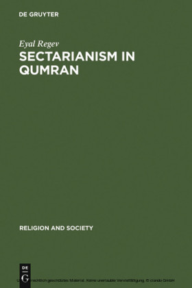 Sectarianism in Qumran