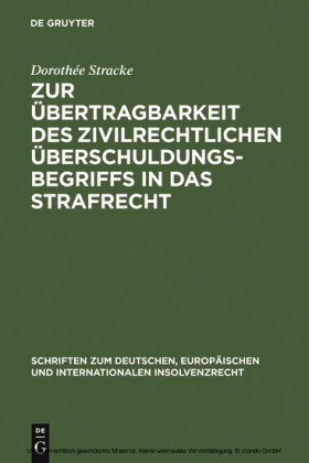 Zur Übertragbarkeit des zivilrechtlichen Überschuldungsbegriffs in das Strafrecht