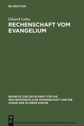 Rechenschaft vom Evangelium