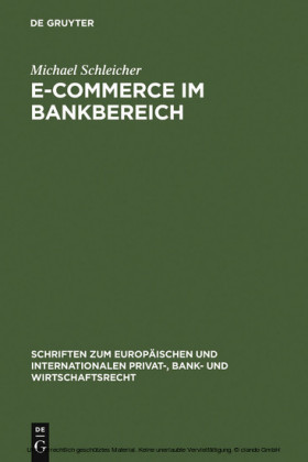 E-Commerce im Bankbereich