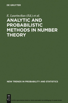 Analytic and Probabilistic Methods in Number Theory
