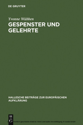 Gespenster und Gelehrte