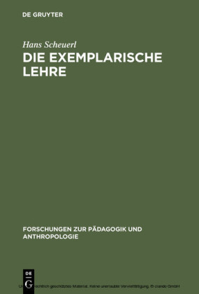 Die exemplarische Lehre