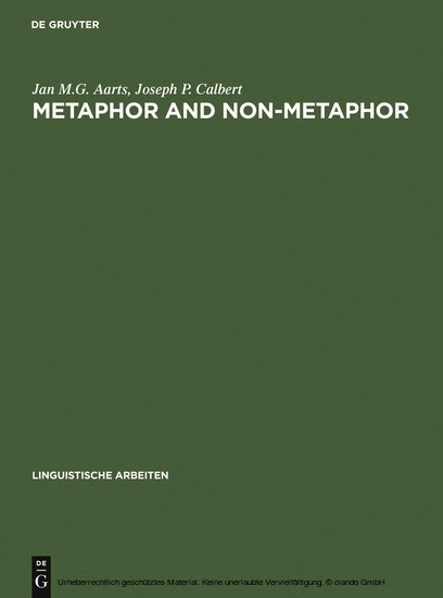 Metaphor and Non-metaphor main product photo