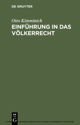 Einführung in das Völkerrecht