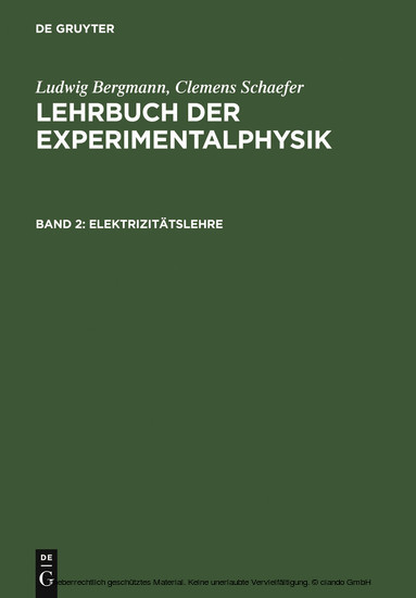 Elektrizitätslehre main product photo