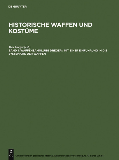 Waffensammlung Dreger main product photo