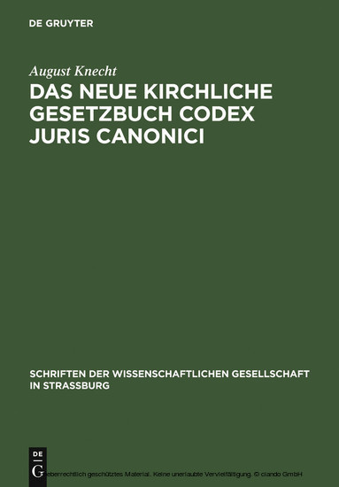 Das neue Kirchliche Gesetzbuch Codex Juris Canonici main product photo