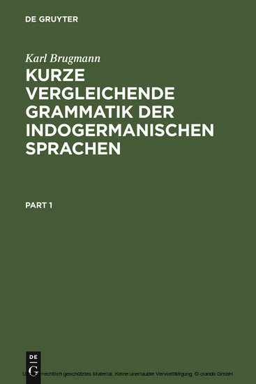 Kurze vergleichende Grammatik der indogermanischen Sprachen main product photo