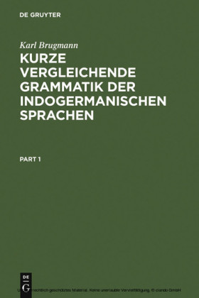 Kurze vergleichende Grammatik der indogermanischen Sprachen