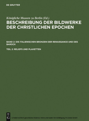 Reliefs und Plaketten
