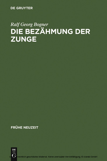 Die Bezähmung der Zunge main product photo