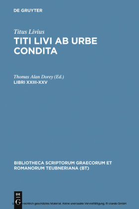 Libri XXIII-XXV