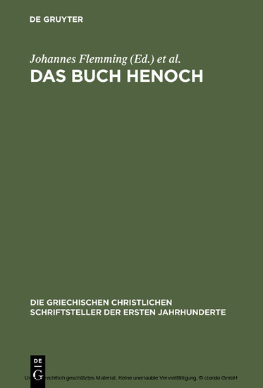 Das Buch Henoch main product photo