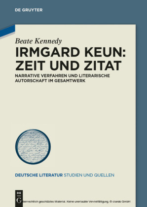 Irmgard Keun - Zeit und Zitat