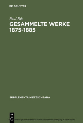 Gesammelte Werke 1875-1885