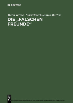 Die 'falschen Freunde' / Os 'Falsos Amigos'