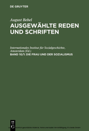 Die Frau und der Sozialismus