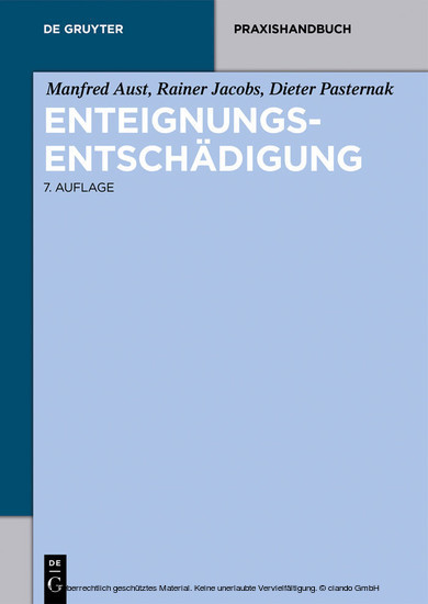 Enteignungsentschädigung main product photo