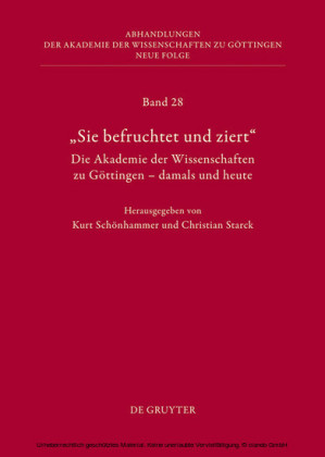 Die Geschichte der Akademie der Wissenschaften. Teil 1