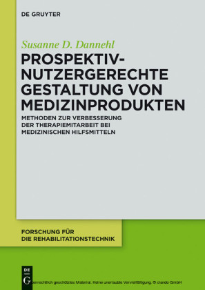 Prospektiv-nutzergerechte Gestaltung von Medizinprodukten