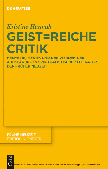 Geist=reiche Critik main product photo