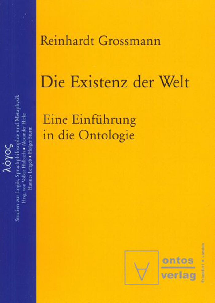 Die Existenz der Welt main product photo